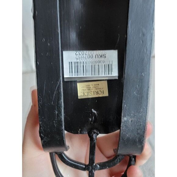 Toboggan foreside penguin rustic metal sledding home decor Xmas - Picture 9 of 10